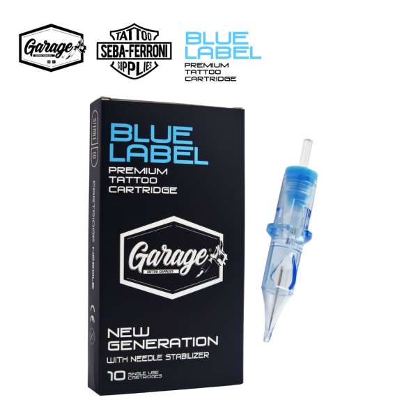 Caja de cartuchos Garage Blue Label x10u