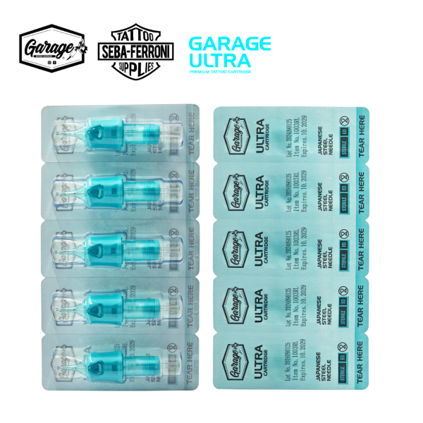 Blister de cartuchos Garage Ultra Premium x5u