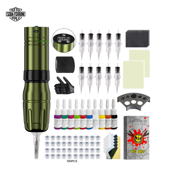 Kit Bronc V73 Inalambrica PrecisionPro Ink Set SMT45