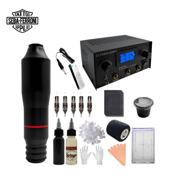 Kit Pen Blackbird Fuente Digital 2 Maquinas