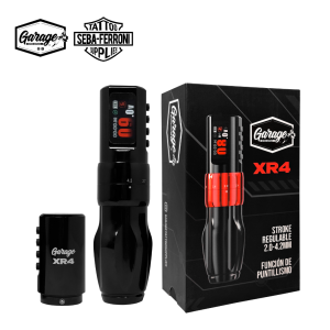 Maquina Pen Garage XR4 Inalambrica Stroke Ajustable Modo Puntillismo