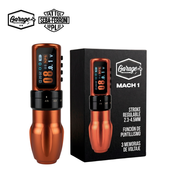 Maquina Pen Inalámbrica Garage Mach 1