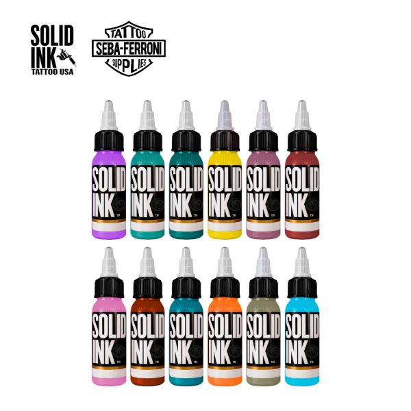 70%OFF Set Solid Ink 12 Colores 1oz Seleccionados 2