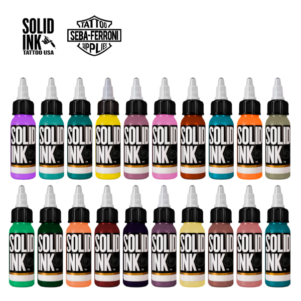 5×4 Promo Oferta Solid Ink 1oz Colores Seleccionados