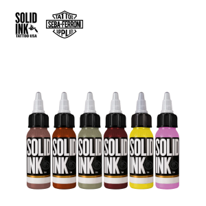 70% OFF Set Tintas Solid Ink 6 Colores 1oz Seleccionados 3